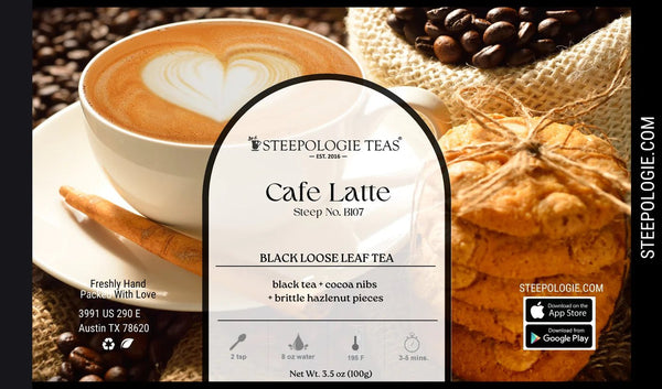 VIDEO: Cafe Latte Black Tea! - Steepologie