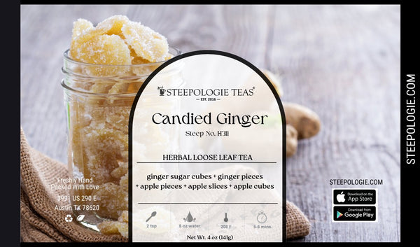 Candied Ginger Tea (Steep No. H311) - Steepologie
