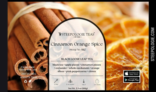 Cinnamon Orange Spice Tea (Steep No. B112) - Steepologie