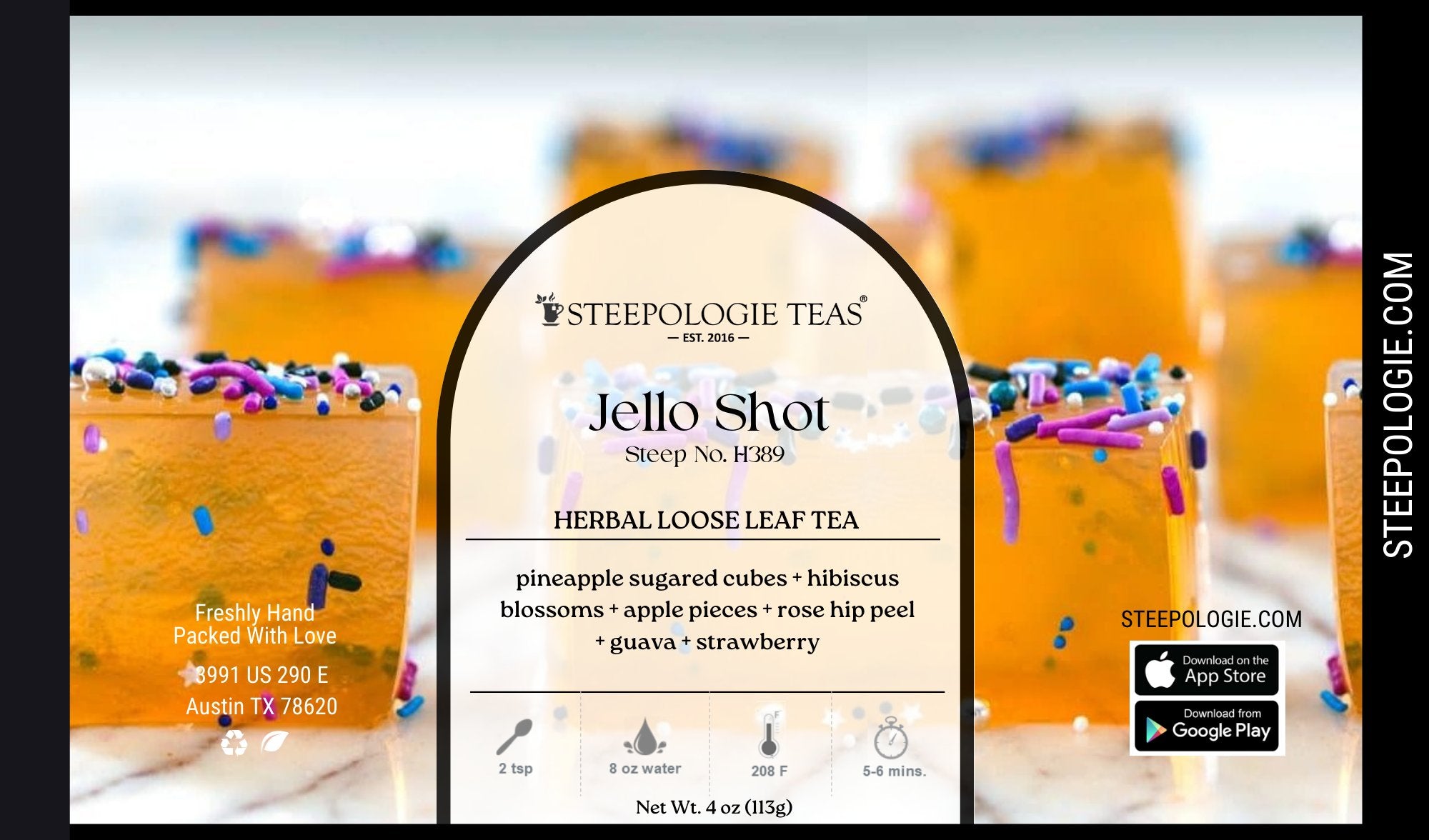 Jello Shot Tea (Steep No. H389) - Steepologie