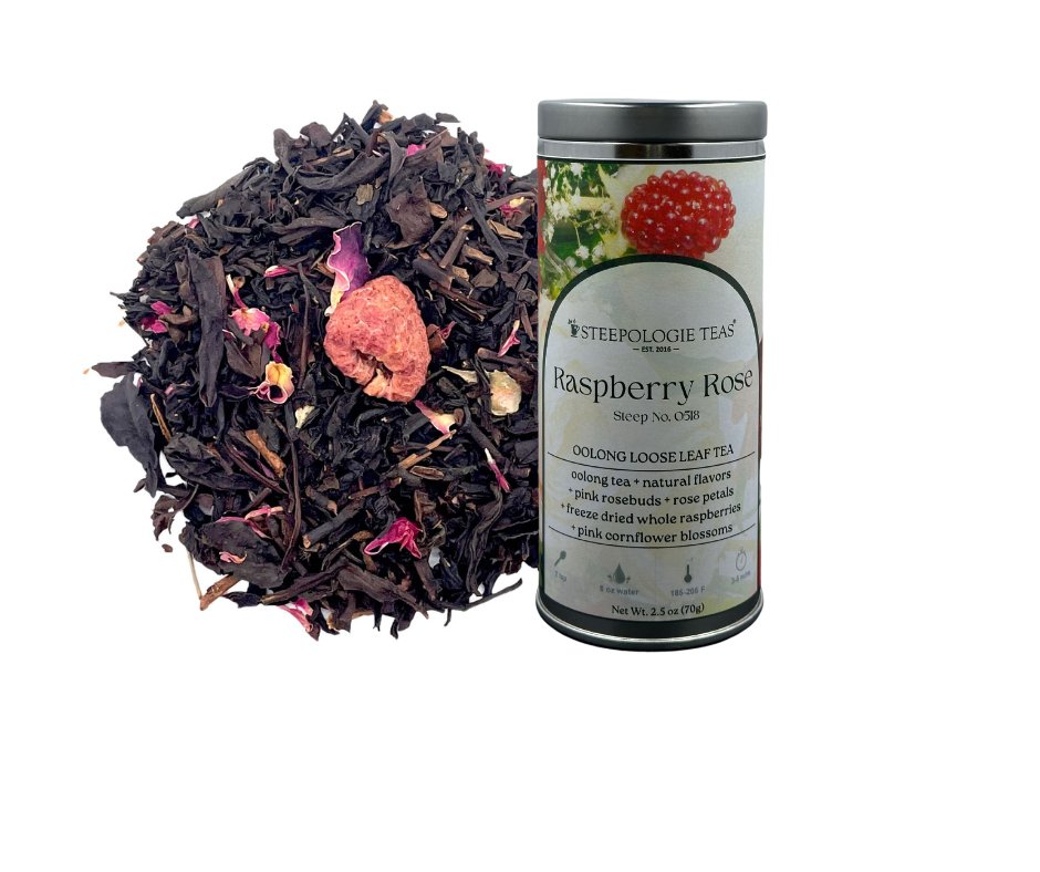 Raspberry Rose Oolong Tea (Steep No. O518)