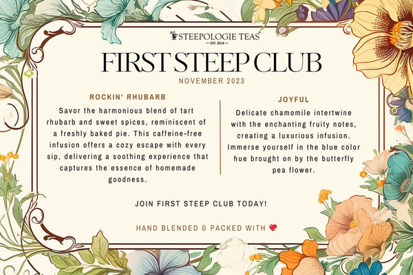 First Steep Club: November 2023 - Steepologie