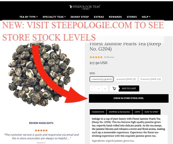 NEW: Find in Store is LIVE! - Steepologie
