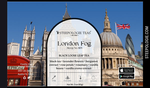 VIDEO: London Fog Black Tea! - Steepologie