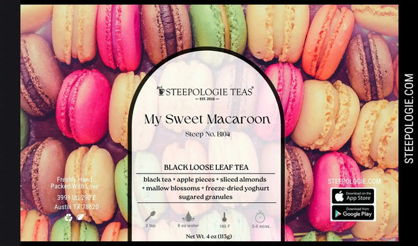 VIDEO: My Sweet Macarcoon Black Tea - Steepologie