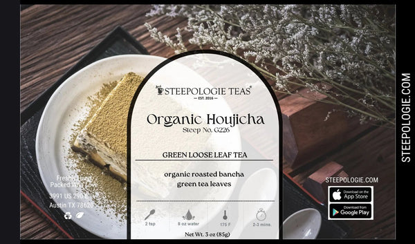 VIDEO: Organic Houjicha Green Tea - Steepologie