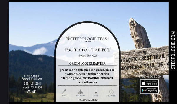 VIDEO: Pacific Crest Trail (PCT) Green Tea - Steepologie