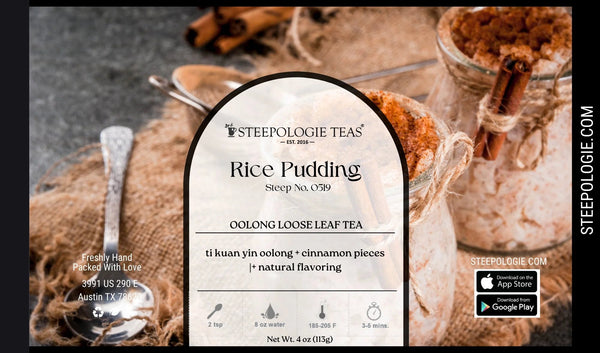 VIDEO: 💖Rice Pudding Oolong Tea! - Steepologie