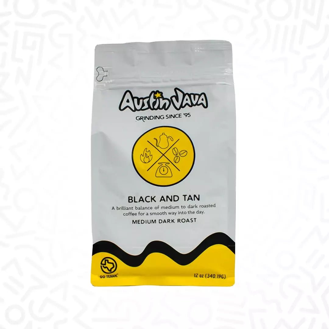 Black and Tan (Coffee) Steep No. AJ101 - Steepologie