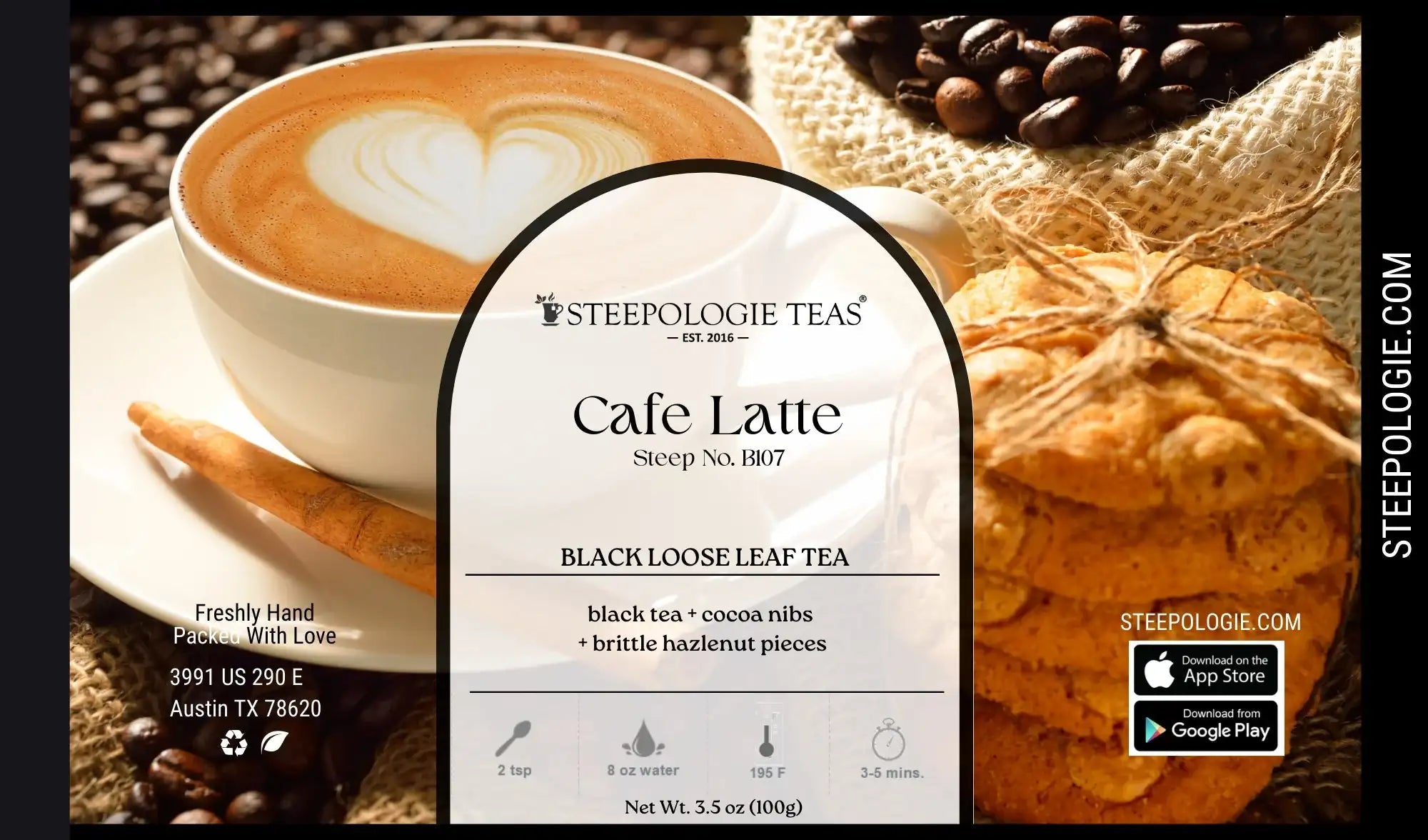 Cafe Latte Tea (Steep No. B107) - Steepologie