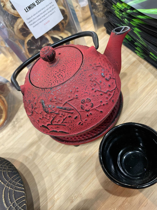 Cardinal Cast Iron Tea Pot 6-Piece Set - Steepologie