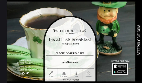 Decaf Irish Breakfast Tea (Steep No. B1004) - Steepologie