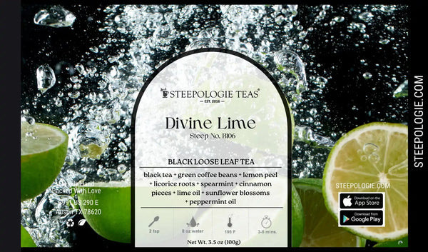 Divine Lime Tea (Steep No. B106) - Steepologie