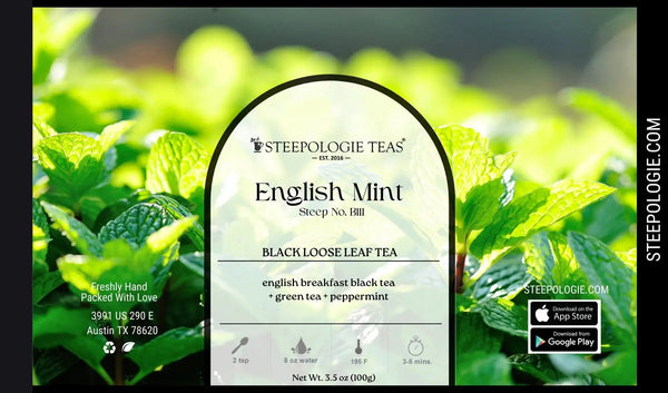 English Mint Tea (Steep No. B111) - Steepologie