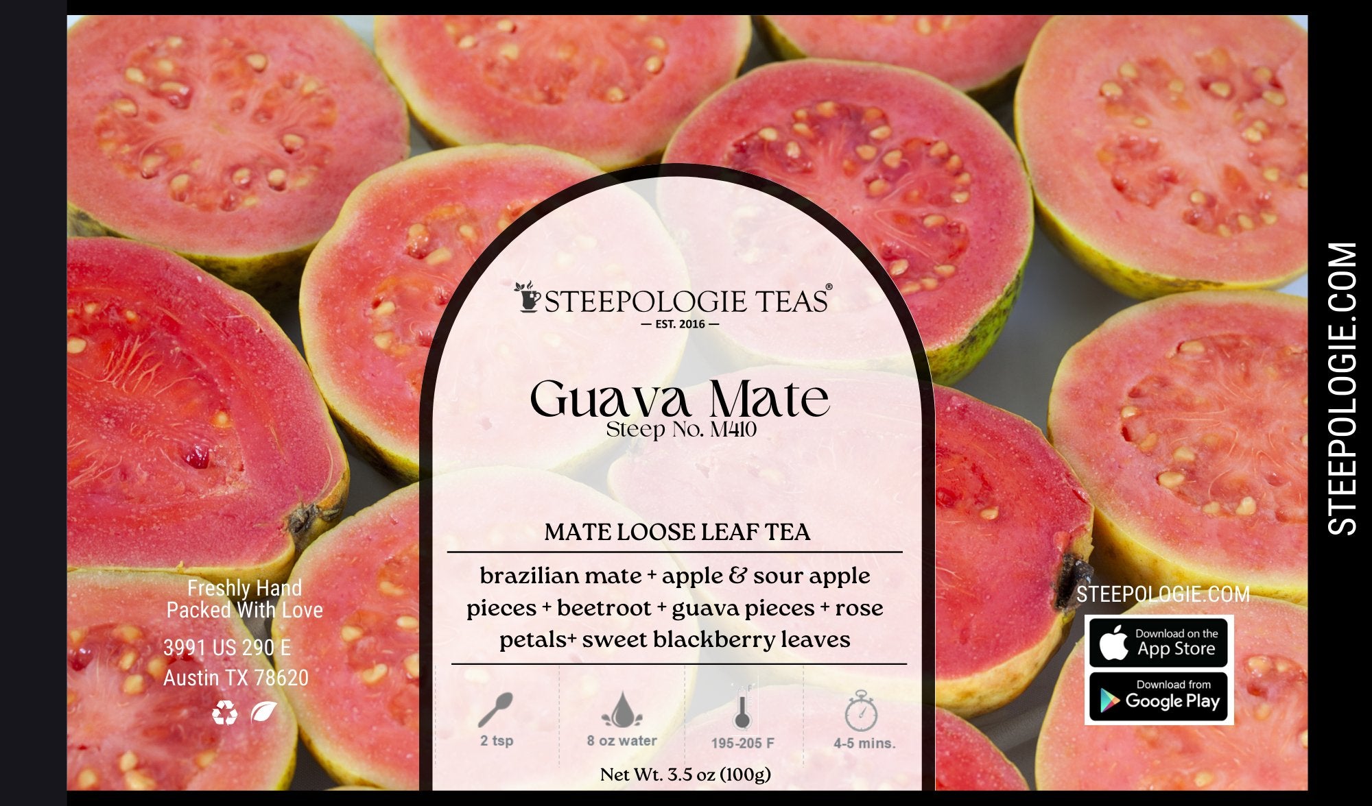 Guava Mate Tea (Steep No. M410) - Steepologie