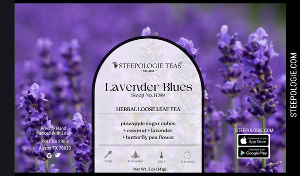 Lavender Blues Tea (Steep No. H399) - Steepologie