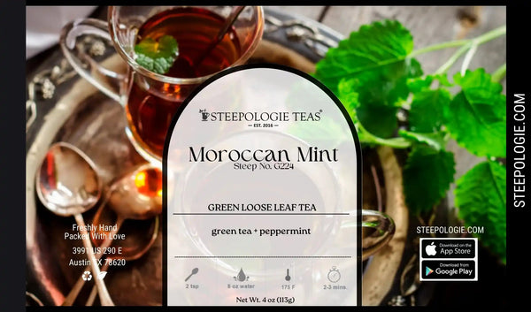 Moroccan Mint Tea (Steep No. G224) - Steepologie