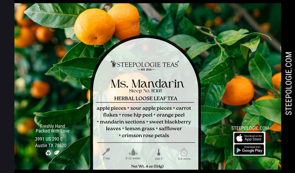 Ms. Mandarin Tea (Steep No. H308) - Steepologie