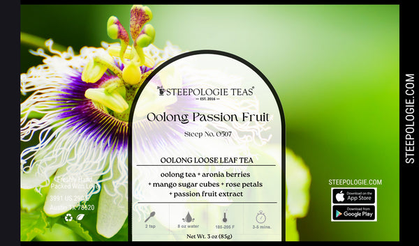 Oolong Passion Fruit Tea (Steep No. O507) - Steepologie