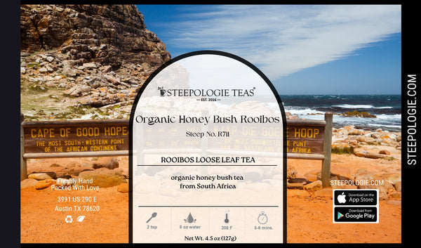 Organic Honey Bush Rooibos Tea (Steep No. R711) - Steepologie