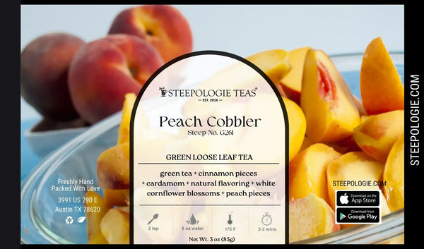 Peach Cobbler Tea (Steep No. G261) - Steepologie