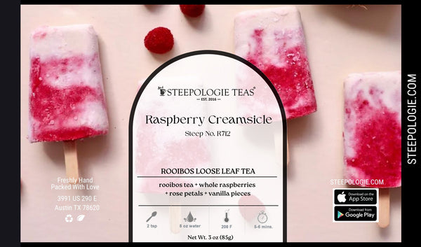 Raspberry Creamsicle Tea (Steep No. R712) - Steepologie