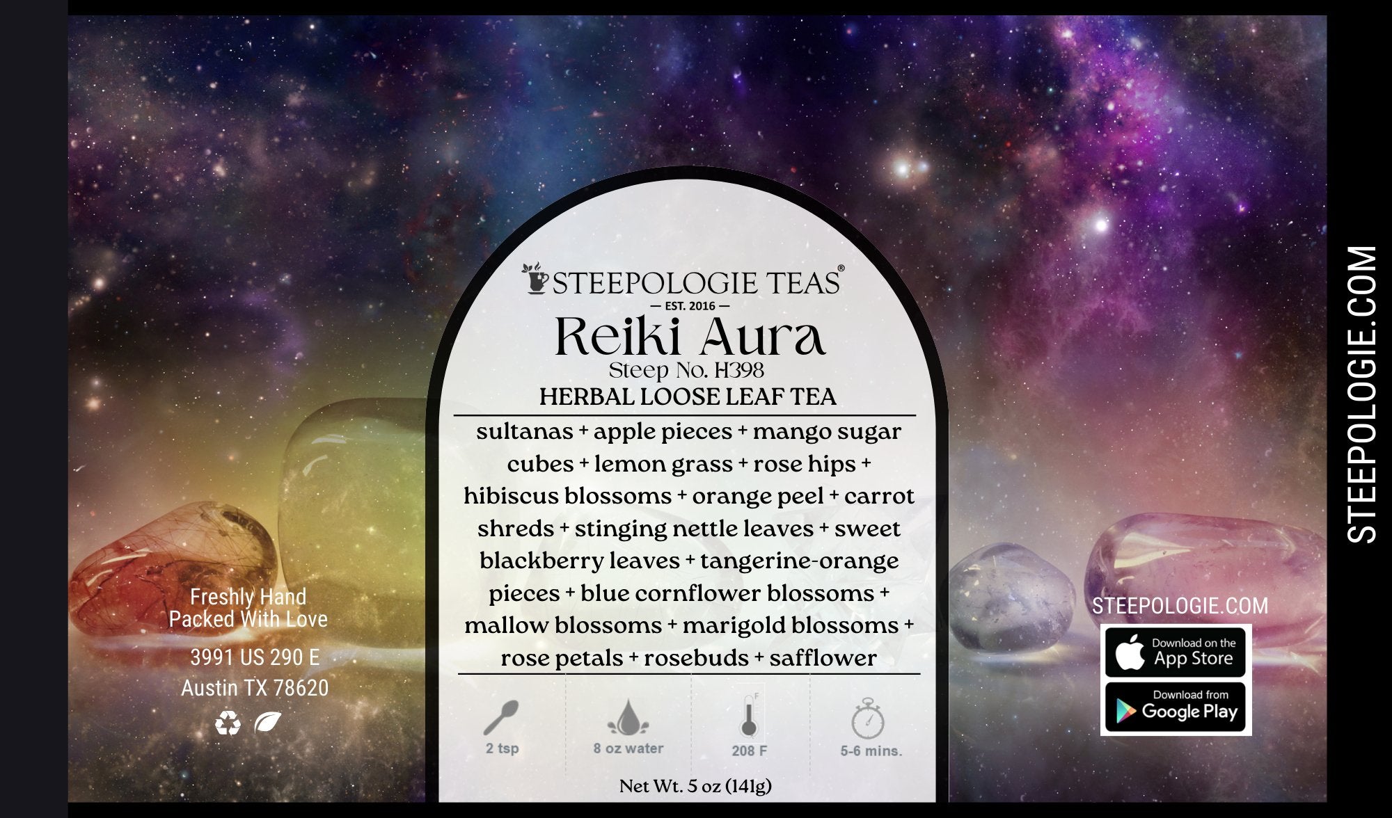 Reiki Aura Tea (Steep No. H398) - Steepologie