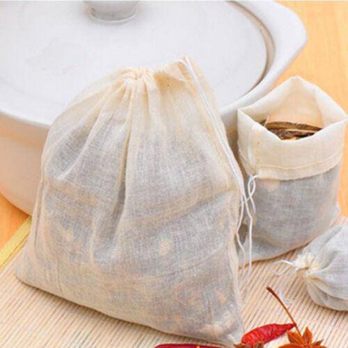 Reusable Tea Filter Bags with String - Steepologie