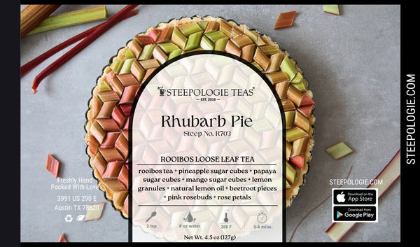 Rhubarb Pie Tea (Steep No. R703) - Steepologie