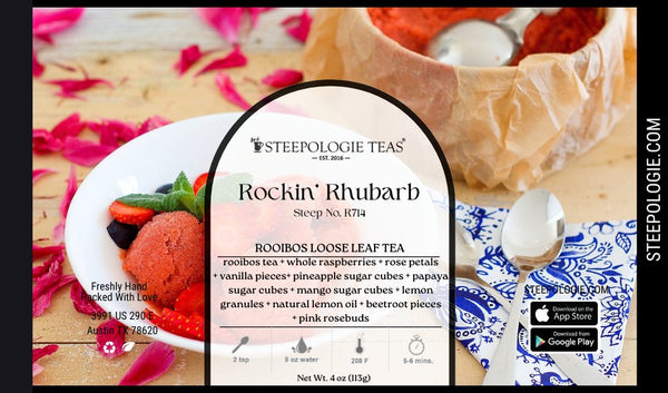 Rockin' Rhubarb Tea (Steep No. R714) - Steepologie