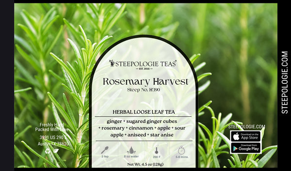 Rosemary Harvest Tea (Steep No. H390) - Steepologie