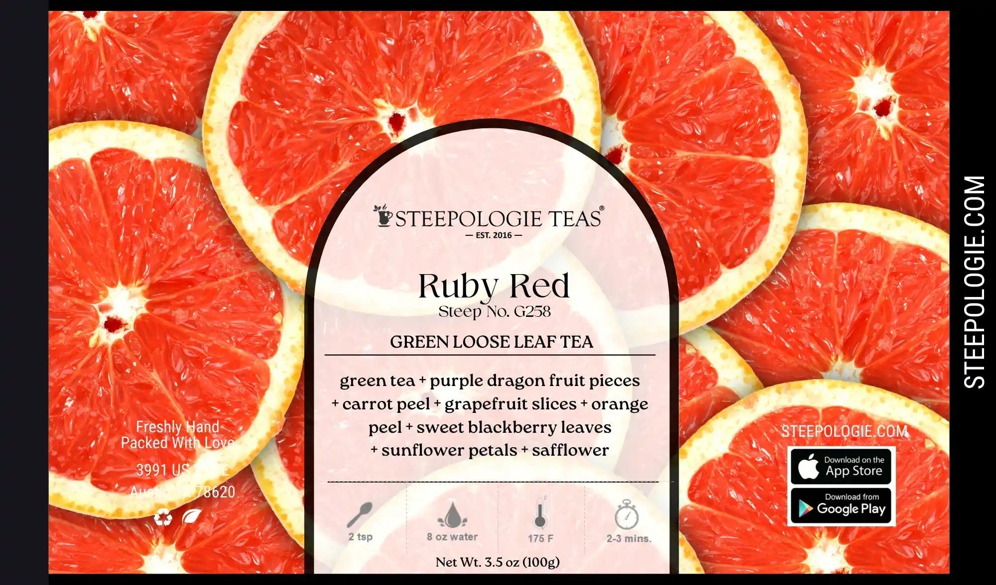 Ruby Red Tea (Steep No. G258) - Steepologie