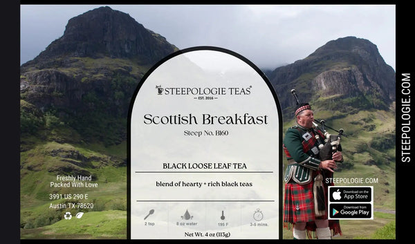 Scottish Breakfast Tea (Steep No. B160) - Steepologie