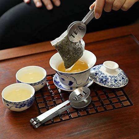 Stainless Steel Tea Bag Tong - Steepologie