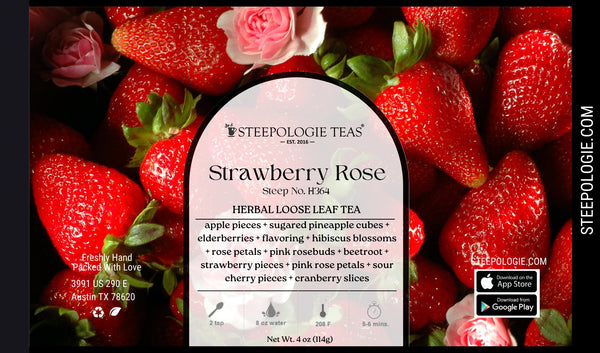 Strawberry Rose Tea (Steep No. H364) - Steepologie