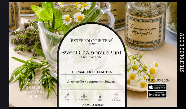 Sweet Chamomile Mint Tea (Steep No. H360) - Steepologie