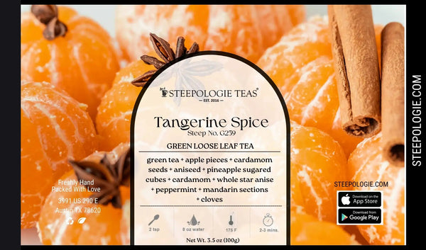 Tangerine Spice Tea (Steep No. G259) - Steepologie