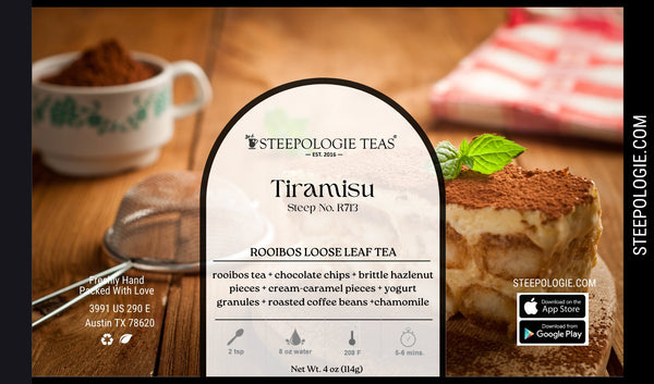Tiramisu Tea (Steep No. R713) - Steepologie