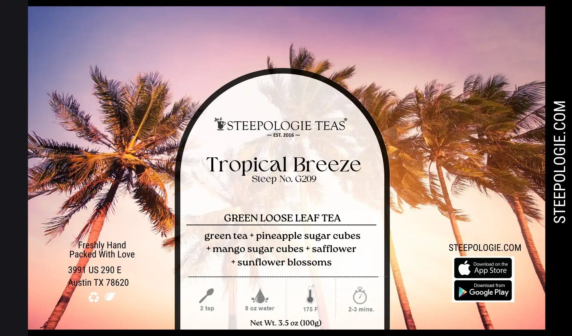 Tropical Breeze Tea (Steep No. G209) - Steepologie
