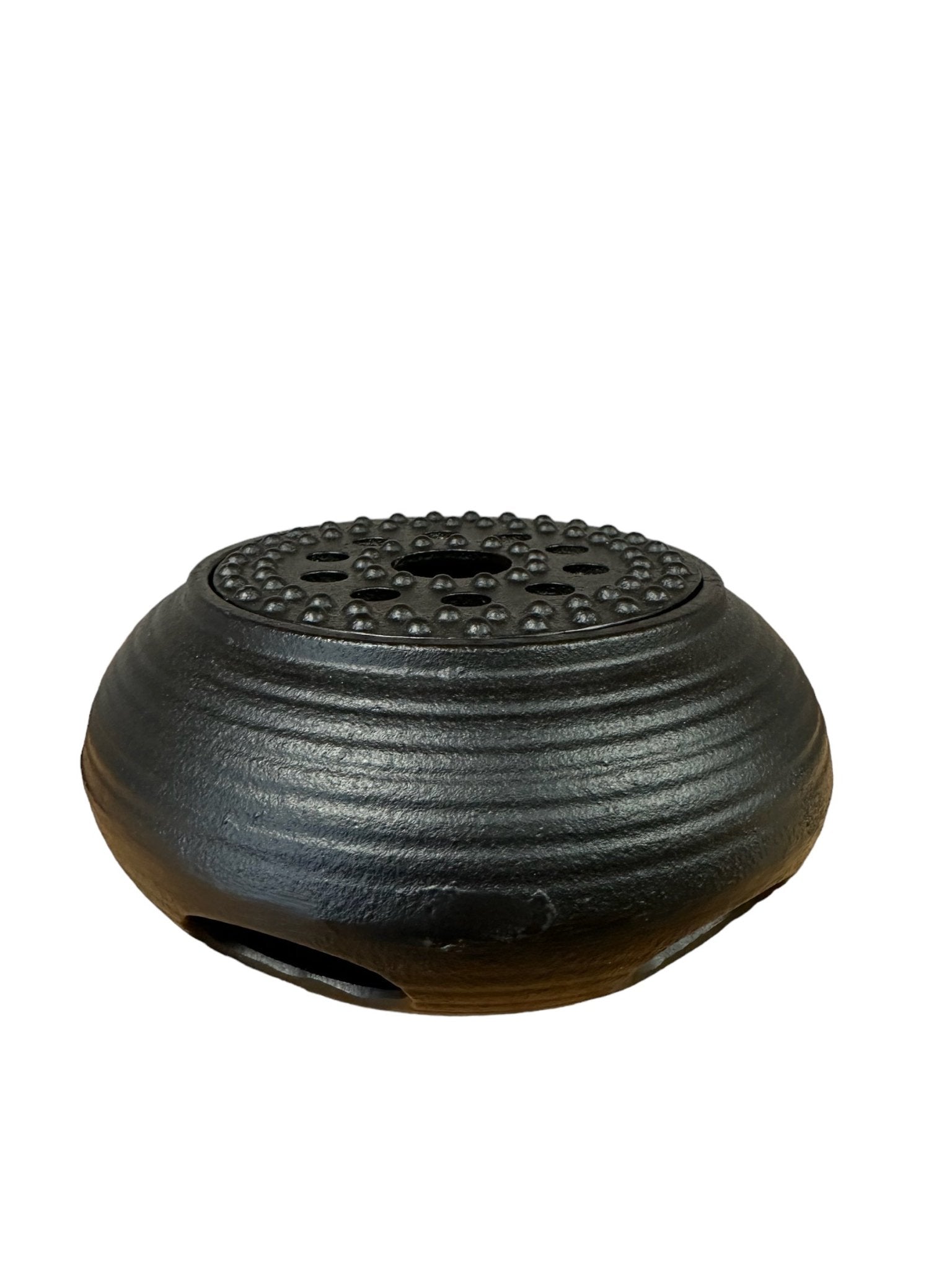 Vintage Black Cast Iron Tea Pot Warmer - Steepologie